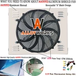Aluminum Radiator Shroud Fan For 1970-1979 Dodge D/w 100 150 200 300 5.2L 5.9L New. Price: $99.00.