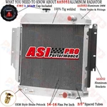 Asi Row Radiator 92-1996 Ford E-150 E-250 E-350 Econoline Club Wagon 4.9L New. Price: $209.00.