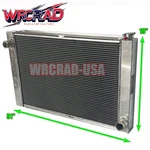 2-ROWS Universal Aluminum Radiator For 31"X19" Chevy Configuration Crossflow New. Price: $138.00.