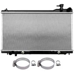 Radiator For 2003-07 Infiniti G35 With Universal Oil Hose Clamps Kit 3.5L 3498CC New. Price: $68.35.