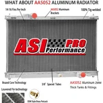 Aluminum Radiator Fit 2003-2008 05 Toyota Crown Majesta GRS180 GRS182 GRS183 New. Price: $159.00.