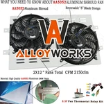 Aluminum Radiator Shroud Fan For 1963-1968 Chevy Impala Bel Air Caprice Chevelle New. Price: $109.00.