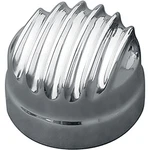 Otb Gear Finned Aluminum Breather Cap; Twist-on Style; Polished New. Price: $75.99.