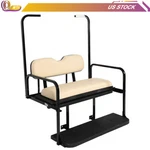 Golf Cart Flip Rear Back Seat Kit Buffcushion For Club Ds 2000-2013 New. Price: $317.68.