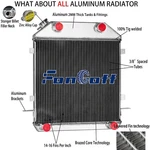 Aluminum 4-ROWS Radiator For 1939-1940 Mercury Series O9A Flathead V8 Engine Mt New. Price: $229.00.