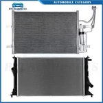 For 2006-2010 Mazda 5 2.3L Aluminum Radiator & Ac Condenser Cooling Kit New. Price: $105.03.