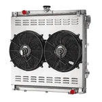 Upgrade 3 Rows Radiator Shroud+fan For Toyota 2007-2014 08 Tundra Gas Mt 4.0L V6 New. Price: $329.00.