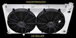 Champion 3 Row Radiator Shroud 14" Fans 67-72 Chevy C10 Dual Pass Ls Swap Necks New. Price: $689.00.