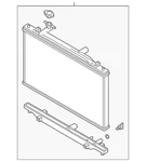Genuine Mazda Radiator PXPV-15-200 New. Price: $326.71.