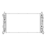 RAD13841 New Replacement Radiator Fits 2019-2021 Chevrolet Silverado 1500. Price: $269.00.