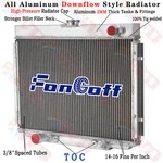 3 Row Radiator Ford Mustang Fairlane Torino/mercury Cougar XR7 V8 1967-1970 New. Price: $144.95.