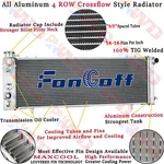 Row Aluminum Radiator For 1991-2001 Jeep Cherokee Xj Comanche 2.5L 4.0L New. Price: $199.00.