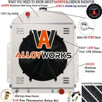 Row Radiator Shroud Fan Ford F1 F2 F3 Pickup Chevy V8 Engine 1942-1952 New. Price: $359.00.