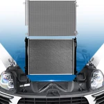 Aluminum Radiator & Condenser Cooling Kit For 2016-2019 Honda Civic 2.0L New. Price: $105.88.