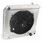 Row Aluminum Radiator+fan For 1961-1966 Pontiac/chevy C10 C20 C30 Pickup Truck New. Price: $160.20.