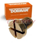 Dorman Engine Coolant Bleeder Screw For 2012-2019 Bmw 118I Belts Cooling Mu New. Price: $14.16.