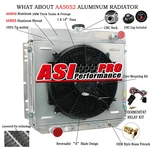 Row Aluminum Radiator Shroud Fan Ford Maverick 63-77 Pinto Mercury Comet New. Price: $259.00.