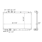 RAD2926 New Replacement Radiator Fits 2006-2011 Honda Civic Coupe. Price: $100.00.