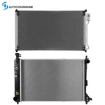 Cooling Radiator And Ac Condenser 1998-2001 2002 2003 2004 Ford Mustang 3.8L New. Price: $128.03.