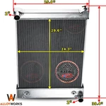 3 Row Radiator For Freightliner M2 106 B2 FS65 Straight Tractor Truck Bus School New. Price: $459.00.