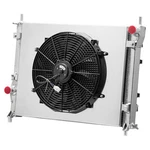 Aluminum Row Radiator&shroud&fan 2015-2022 16 Ford Mustang 5.2L 5.0L 3.7L New. Price: $229.00.