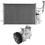 Aluminum Ac Condenser & Compressor Cooling Kit For 2007 2008 2009 Mazda 3 New. Price: $207.99.