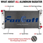 Row Radiator For 2003-07 Chevrolet Gmc C4500 C5500 C6500 Kodiak Topkick Us New. Price: $234.95.