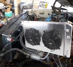 4 Row Radiator+shroud Fan+relay For 1973-91 Chevy C/K10 20 30 Pickup Blazer/gmc New. Price: $217.55.