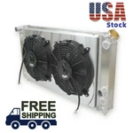 Luxerad 3ROW Radiator Shroud Fan For 1986-2005CHEVY S10 Ls Swap Blazer V8 Engine New. Price: $186.00.