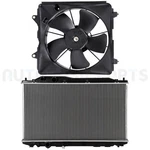 For 2006-2011 Honda Civic 1.8L Front Side Radiator & Cooling Fan Kit New. Price: $95.98.