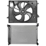 Radiator Cooling Fan Kit For Hyundai Sonata 2.4L 2015 2016 2017 New. Price: $100.36.