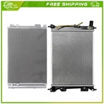 Aluminum Radiator And Condenser Cooling Kit For 2012-2013 Hyundai Accent New. Price: $102.91.