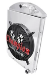 Dr 2 Row Radiator Chevy CONFIG,16" FAN,SHROUD-1941-46 Truck Small Block V8 New. Price: $493.86.