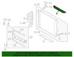 Genuine Toyota Upper Guide 16594-F0150 New. Price: $60.00.