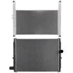 Radiator & Ac Condenser Cooling For 2003-2007 International Harvester 8600 Sba New. Price: $363.44.