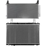 Radiator & Condenser Cooling Kit For Honda Cr-v 2017-2020 2021 2022 New. Price: $139.39.