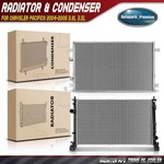 Radiator & Condenser Cooling Kit For Chrysler Pacifica 2004-2006 V6 3.8L 3.5L New. Price: $181.99.