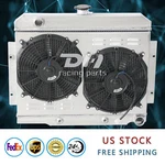 For 1973-85 Jeep CJ5 CJ6 CJ7 Chevy V8 Engine Rows Full Alu Radiator+shroud+fan New. Price: $190.00.