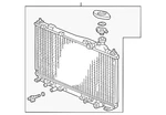 Genuine Honda Radiator Assembly 19010-PMP-A62 New. Price: $189.64.