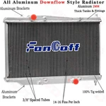 Aluminum Row Radiator 2014-2018 2017 Ford Fiesta L4 1.6L Hatchback Mt New. Price: $119.00.