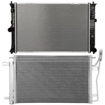 Aluminum Radiator & Ac Condenser Cooling Kit For 2007-2012 Lincoln Mkz 3.5L New. Price: $126.09.