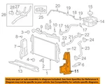 Gm Oem 13-17 Xts Cooling Radiator Components-side Baffle 23123559 New. Price: $57.82.